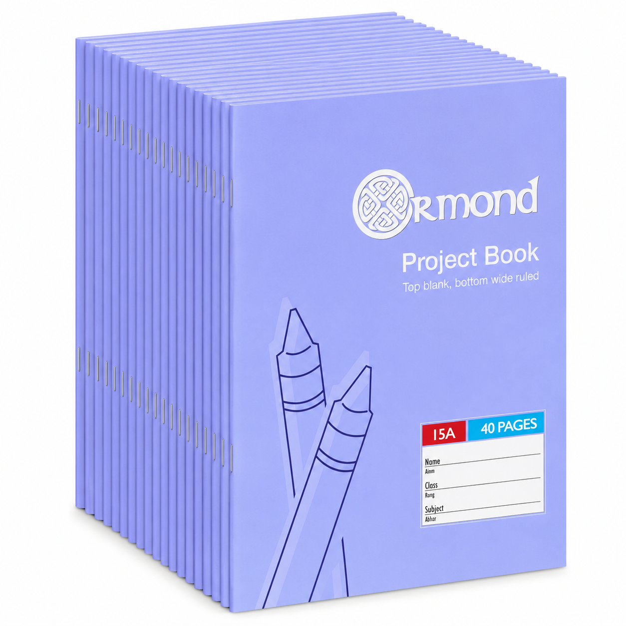 Ormond 40 Page no.15A Project Book