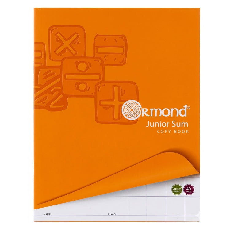 Ormond 40 Page 20mm Junior Sum Copy
