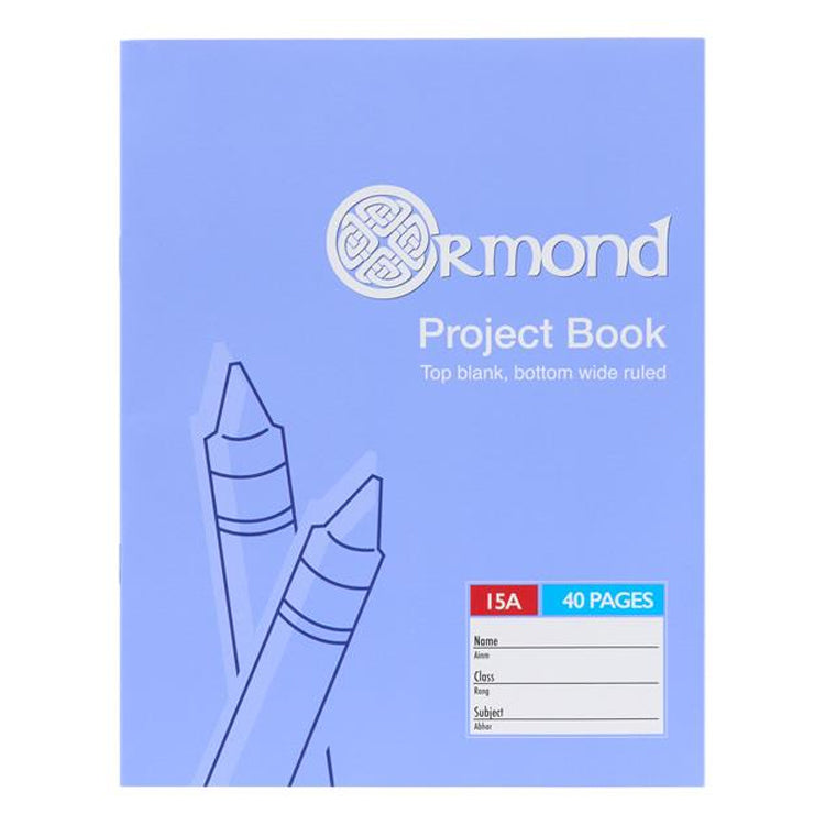 Ormond 40 Page no.15A Project Book