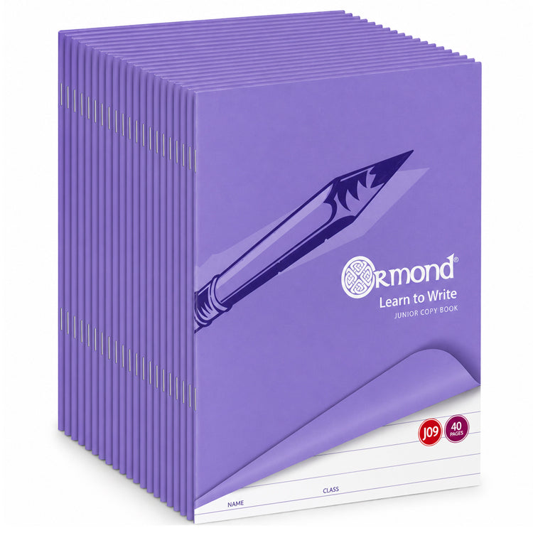 Ormond 40 PAge J09 Junior Copy Book