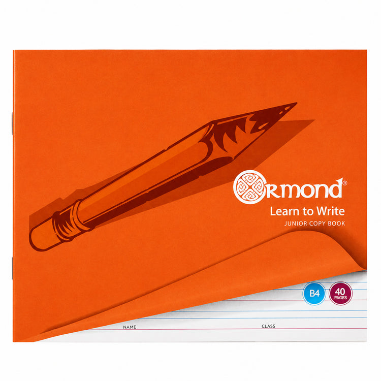 Ormond 40 Page B4 Learn to Write Copy Book