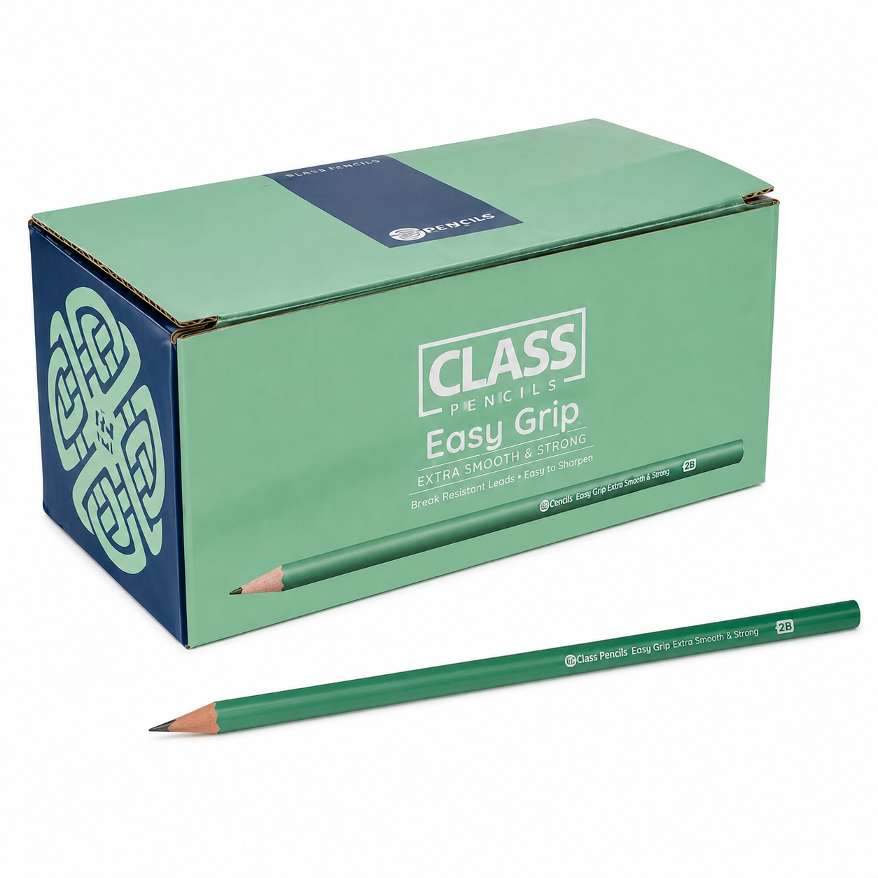 Box of 144 Easy Grip HB Pencils - Classroom Pack