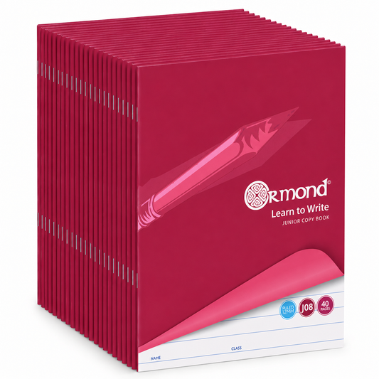 Ormond 40 Page J08 Junior Copy Book